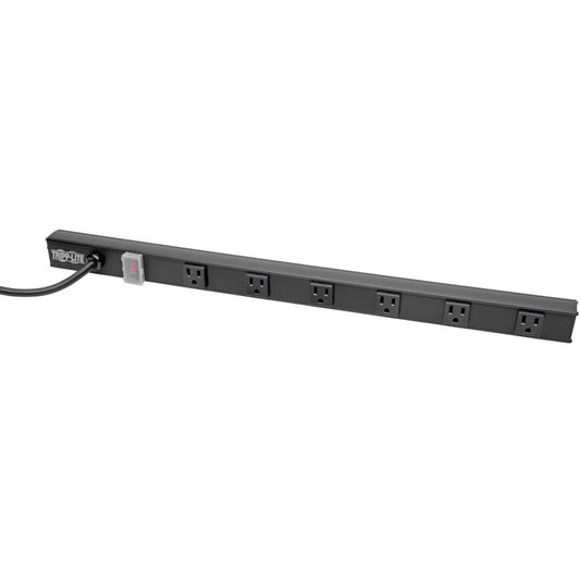 Tripp Lite by Eaton PS2406RA08B 6-Outlet Power Strip PS2406RA08B