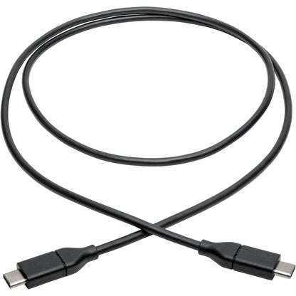 Tripp Lite by Eaton USB 2.0 Hi-Speed Cable with 5A Rating, USB-C to USB-C (M/M), 3 ft. U040-003-C-5A