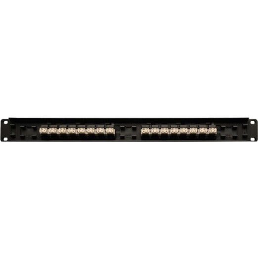 Tripp Lite 16-Port Fiber Patch Panel 62.5/125 or 50/125 LC/LC 1URM N490-016-LCLC