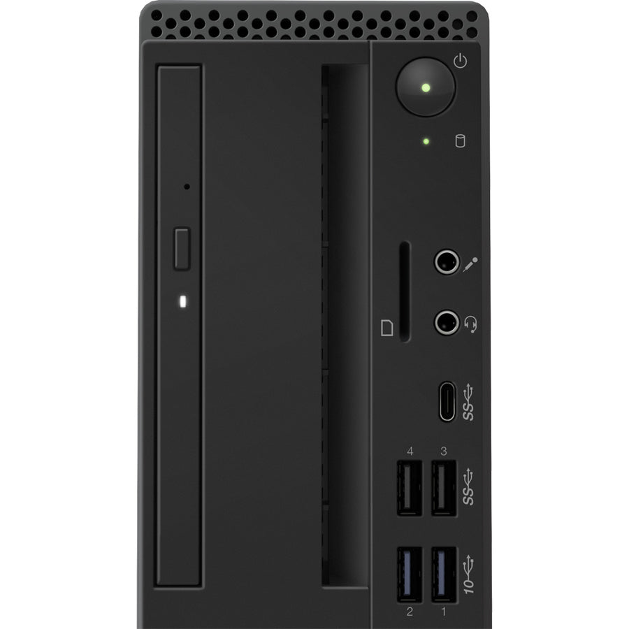 Lenovo ThinkCentre M720s 10ST008NUS Desktop Computer - Intel Core i5 9th Gen i5-9400 2.90 GHz - 8 GB RAM DDR4 SDRAM - 256 GB SSD - Small Form Factor - Black 10ST008NUS