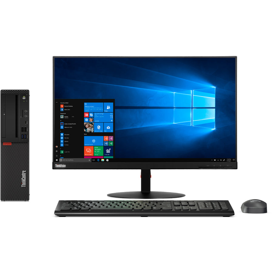 Lenovo ThinkCentre M720s 10ST008NUS Desktop Computer - Intel Core i5 9th Gen i5-9400 2.90 GHz - 8 GB RAM DDR4 SDRAM - 256 GB SSD - Small Form Factor - Black 10ST008NUS