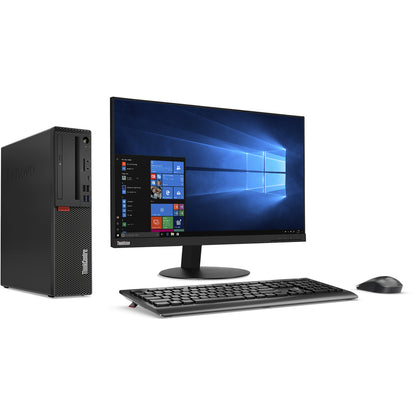 Lenovo ThinkCentre M720s 10ST008NUS Desktop Computer - Intel Core i5 9th Gen i5-9400 2.90 GHz - 8 GB RAM DDR4 SDRAM - 256 GB SSD - Small Form Factor - Black 10ST008NUS