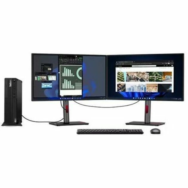 Lenovo ThinkCentre M70s Gen 4 12DN0012CA Desktop Computer - Intel Core i5 13th Gen i5-13400 Deca-core (10 Core) 2.50 GHz - 8 GB RAM DDR4 SDRAM - 256 GB M.2 PCI Express NVMe 4.0 x4 SSD - Small Form Factor - Black 12DN0012CA