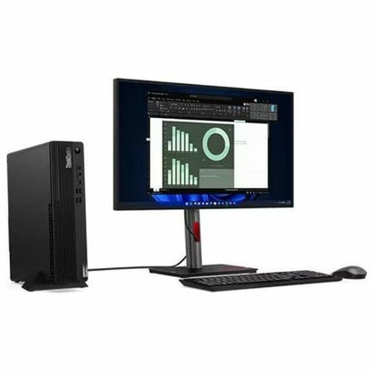 Lenovo ThinkCentre M70s Gen 4 12DN0012CA Desktop Computer - Intel Core i5 13th Gen i5-13400 Deca-core (10 Core) 2.50 GHz - 8 GB RAM DDR4 SDRAM - 256 GB M.2 PCI Express NVMe 4.0 x4 SSD - Small Form Factor - Black 12DN0012CA