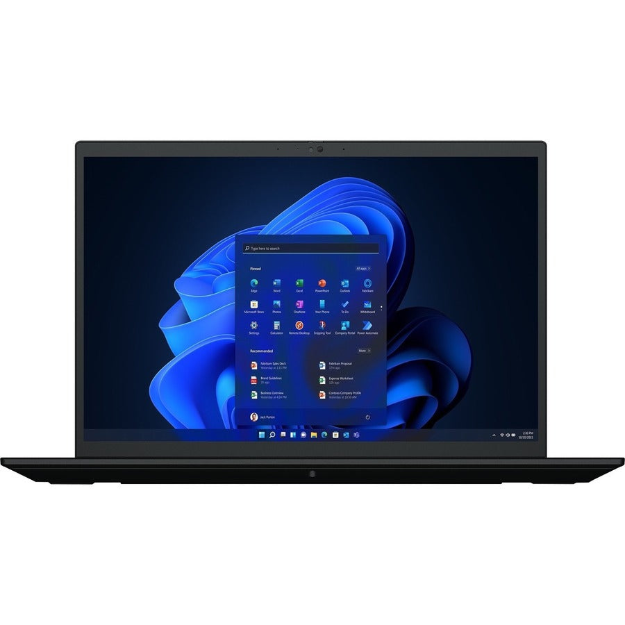 Lenovo ThinkPad P1 Gen 5 21DC006EUS 16" Mobile Workstation - WQXGA - 2560 x 1600 - Intel Core i7 12th Gen i7-12800H Tetradeca-core (14 Core) 2.40 GHz - 32 GB Total RAM - 1 TB SSD - Black 21DC006EUS