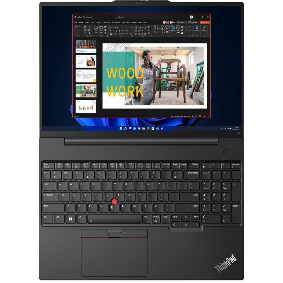 Lenovo ThinkPad E16 Gen 1 21JN00DNUS 16" Touchscreen Notebook - WUXGA - 1920 x 1200 - Intel Core i5 13th Gen i5-13500H Dodeca-core (12 Core) 2.60 GHz - 32 GB Total RAM - 16 GB On-board Memory - 512 GB SSD - Graphite Black 21JN00DNUS