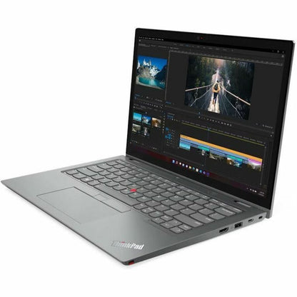 Lenovo ThinkPad L13 Yoga Gen 4 21FJ002YUS 13.3" Touchscreen Convertible 2 in 1 Notebook - WUXGA - 1920 x 1200 - Intel Core i7 13th Gen i7-1355U Deca-core (10 Core) 1.70 GHz - 32 GB Total RAM - 32 GB On-board Memory - 1 TB SSD - Storm Gray 21FJ002YUS