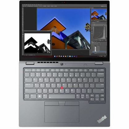 Lenovo ThinkPad L13 Yoga Gen 4 21FJ002YUS 13.3" Touchscreen Convertible 2 in 1 Notebook - WUXGA - 1920 x 1200 - Intel Core i7 13th Gen i7-1355U Deca-core (10 Core) 1.70 GHz - 32 GB Total RAM - 32 GB On-board Memory - 1 TB SSD - Storm Gray 21FJ002YUS