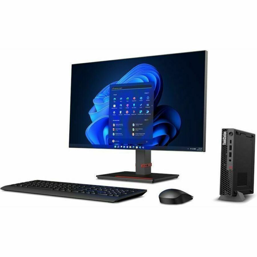 Lenovo ThinkStation P3 30H0000VCA Workstation - 1 x Intel Core i9 Tetracosa-core (24 Core) i9-13900T 13th Gen 1.10 GHz - 16 GB DDR5 SDRAM RAM - 512 GB SSD - Tiny 30H0000VCA