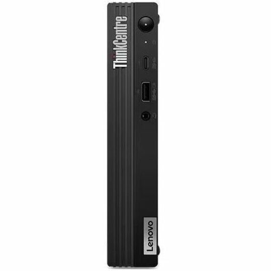 Lenovo ThinkCentre M75q Gen 2 11JN0096CA Desktop Computer - AMD Ryzen 5 PRO 5650GE Hexa-core (6 Core) 3.40 GHz - 16 GB RAM DDR4 SDRAM - 256 GB M.2 PCI Express NVMe SSD - Tiny - Black 11JN0096CA