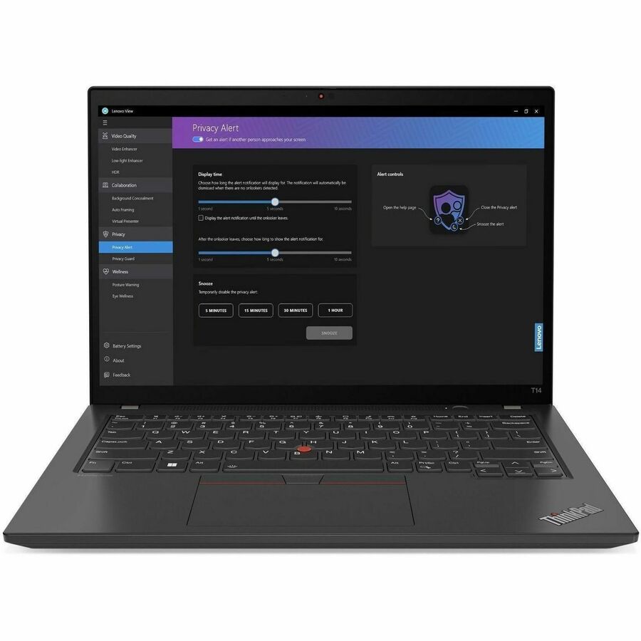 Lenovo ThinkPad T14 Gen 4 21K3004MCA 14" Touchscreen Notebook - WUXGA - 1920 x 1200 - AMD Ryzen 7 PRO 7840U Octa-core (8 Core) 3.30 GHz - 32 GB Total RAM - 32 GB On-board Memory - 1 TB SSD - Thunder Black 21K3004MCA