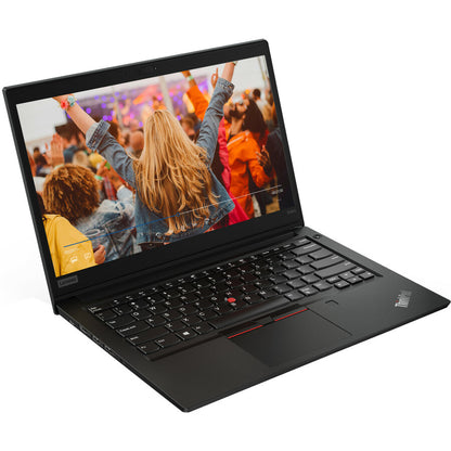 Lenovo ThinkPad E490s 20NGA000US 14" Notebook - 1920 x 1080 - Intel Core i5 8th Gen i5-8265U Quad-core (4 Core) 1.60 GHz - 8 GB Total RAM - 512 GB SSD - Black 20NGA000US