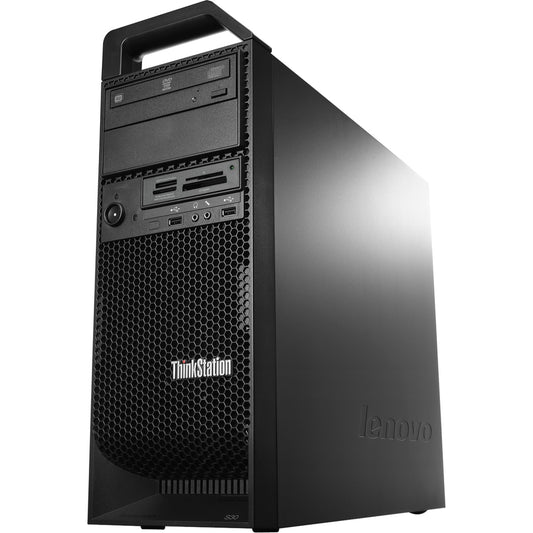 Lenovo ThinkStation S30 4352G5F Workstation - 1 x Intel Xeon Quad-core (4 Core) E5-1607 3 GHz - 4 GB DDR3 SDRAM RAM - 500 GB HDD - Tower 4352G5F