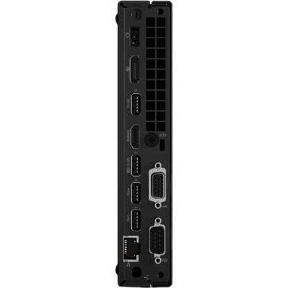 Lenovo ThinkCentre M75q Gen 2 11JN0079UX Desktop Computer - AMD Ryzen 3 PRO 5350GE Quad-core (4 Core) 3.60 GHz - 8 GB RAM DDR4 SDRAM - 256 GB M.2 PCI Express NVMe 3.0 x4 SSD - Tiny - Black 11JN0079UX