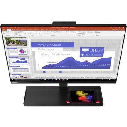 Lenovo ThinkCentre M90a 11CD009FUS All-in-One Computer - Intel Core i5 10th Gen i5-10500 Hexa-core (6 Core) 3.10 GHz - 16 GB RAM DDR4 SDRAM - 256 GB M.2 PCI Express NVMe 3.0 x4 SSD - 23.8" Full HD 1920 x 1080 - Desktop - Black 11CD009FUS