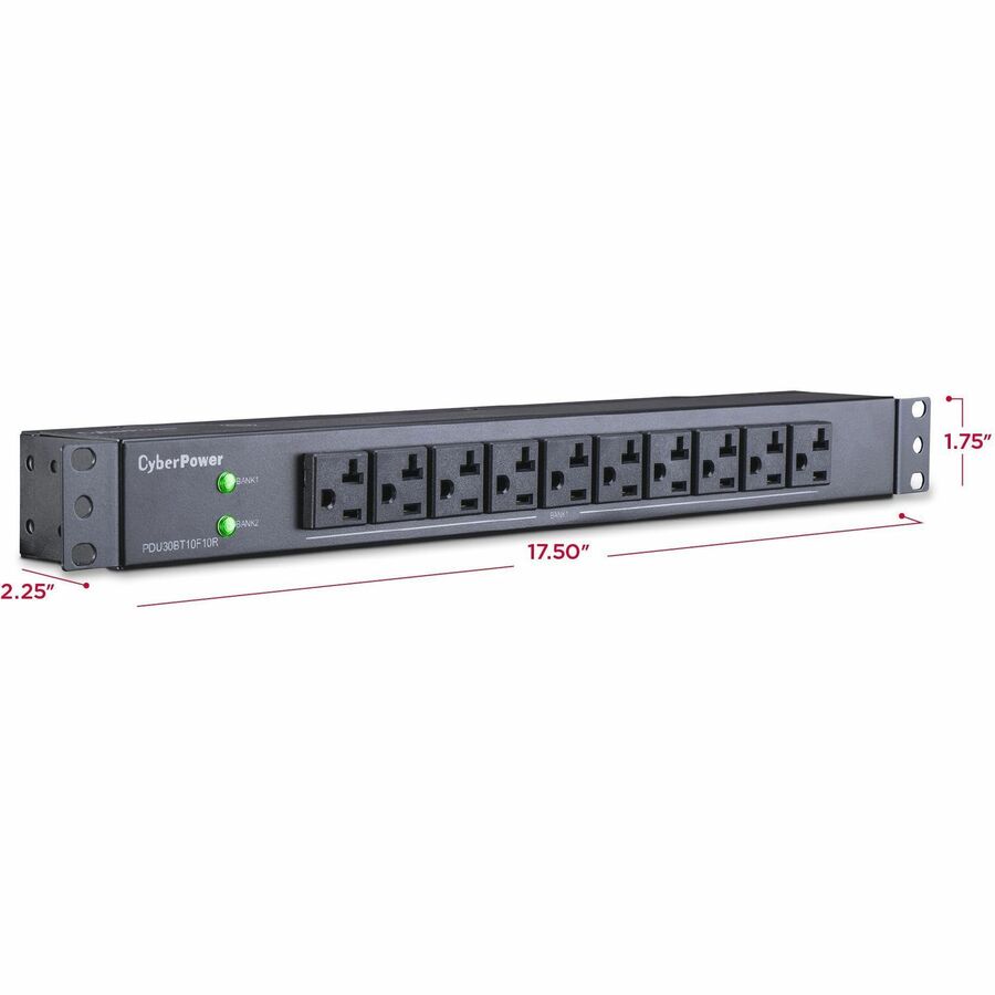 CyberPower Basic PDU30BT10F10R 20-Outlets PDU PDU30BT10F10R