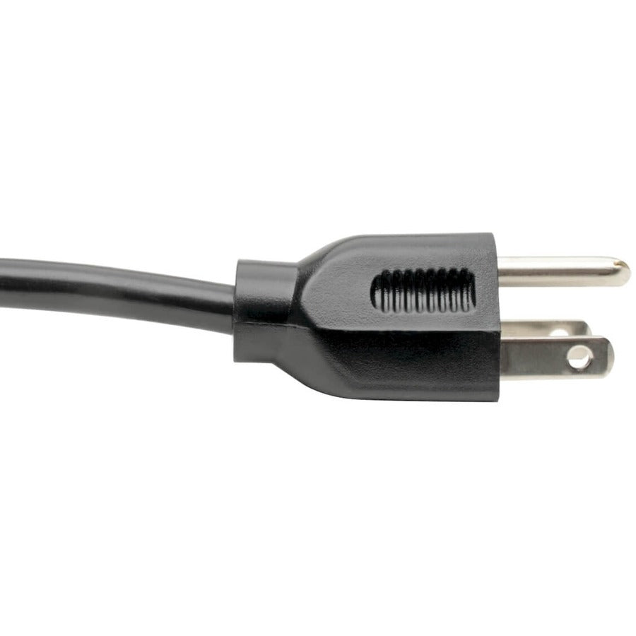 Tripp Lite 6ft Computer Power Cord Cable 5-15P to Right Angle C13 10A 18AWG 6' P006-006-13RA