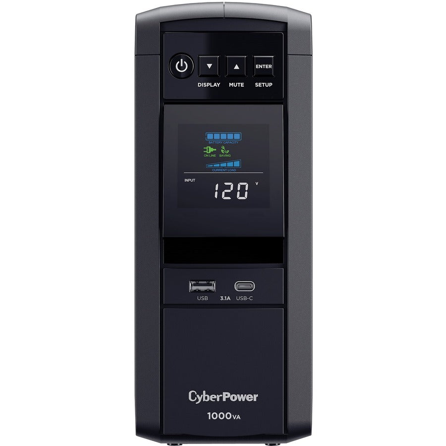 CyberPower CyberPower CP1000PFCLCDTAA TAA Compliant UPS System CP1000PFCLCDTAA