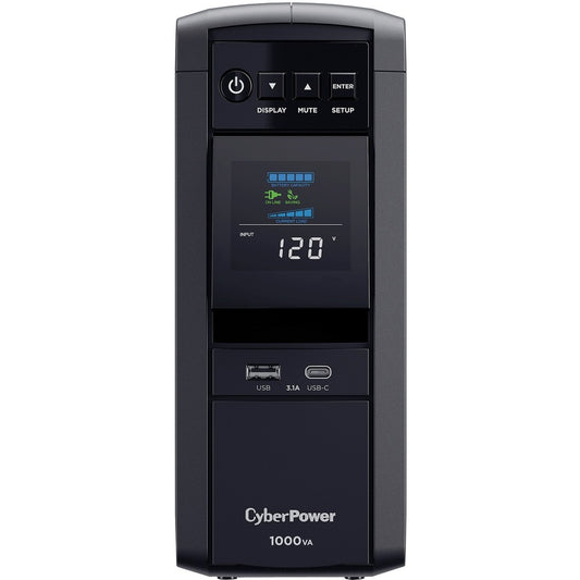 CyberPower CyberPower CP1000PFCLCDTAA TAA Compliant UPS System CP1000PFCLCDTAA