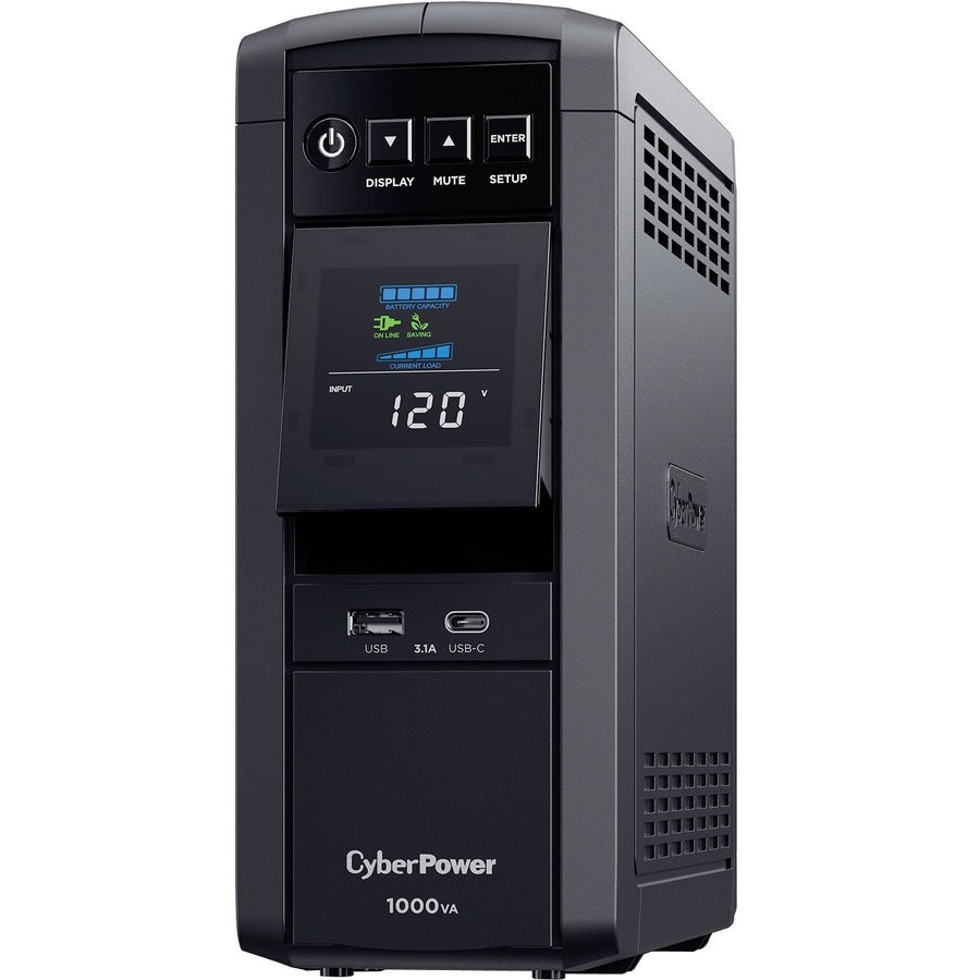 CyberPower CyberPower CP1000PFCLCDTAA TAA Compliant UPS System CP1000PFCLCDTAA