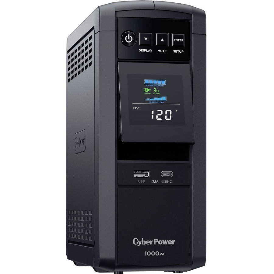 CyberPower CyberPower CP1000PFCLCDTAA TAA Compliant UPS System CP1000PFCLCDTAA