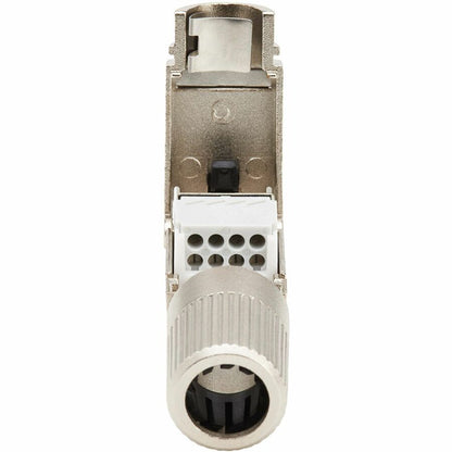 Tripp Lite by Eaton Cat8 STP Class 1 Field-Termination Plug, 568A/568B, TAA N233-SHC8-1