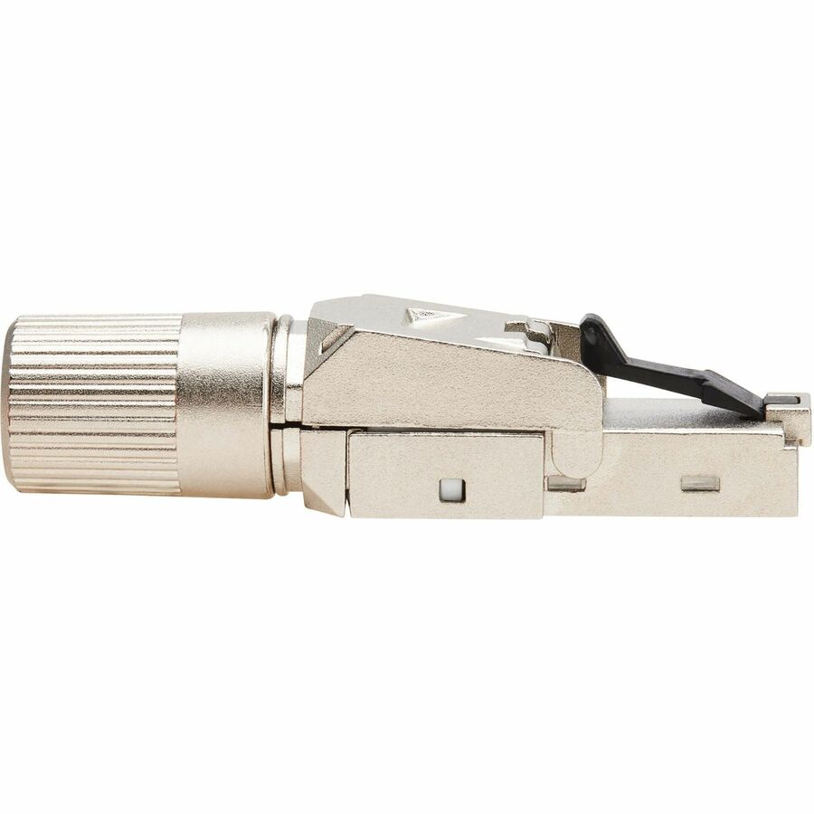 Tripp Lite by Eaton Cat8 STP Class 1 Field-Termination Plug, 568A/568B, TAA N233-SHC8-1