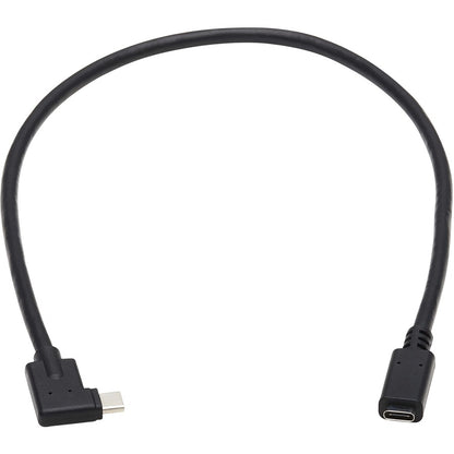 Tripp Lite by Eaton U421-20N-G2-RA USB-C Extension Cable, M/F, Black, 20 in. (0.5 m) U421-20N-G2-RA