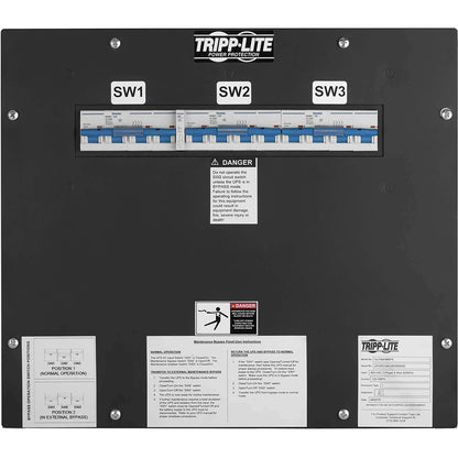 Tripp Lite by Eaton UPS Maintenance Bypass Panel for SUTX20K - 4 Breakers SUT20KMBPX