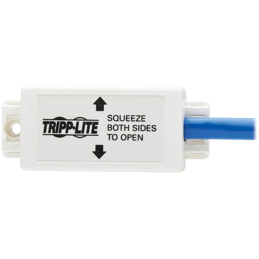 Tripp Lite by Eaton Cat6 Junction Box Cable Assembly, 18 in., Blue N237-P18N-WHSH