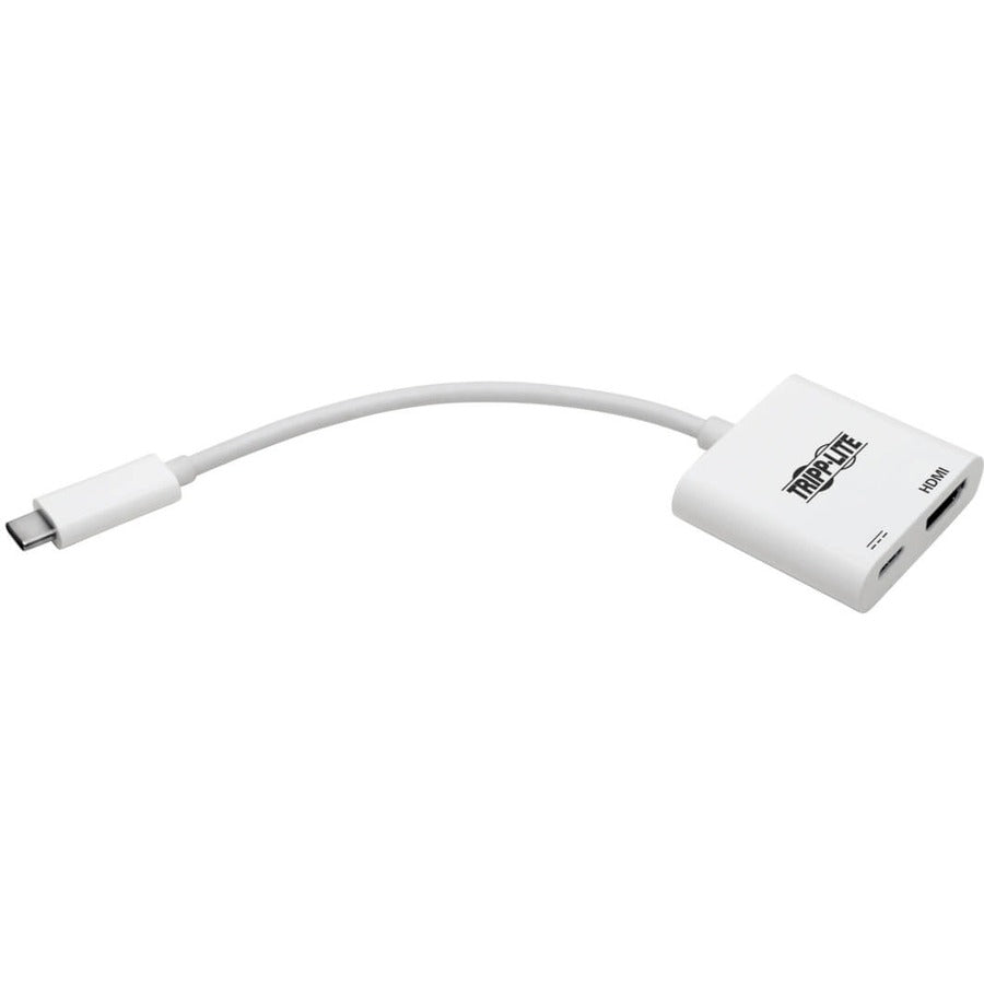 Tripp Lite by Eaton U444-06N-H4K6WC USB-C 3.1 to HDMI 4K Adapter, M/F, White U444-06N-H4K6WC