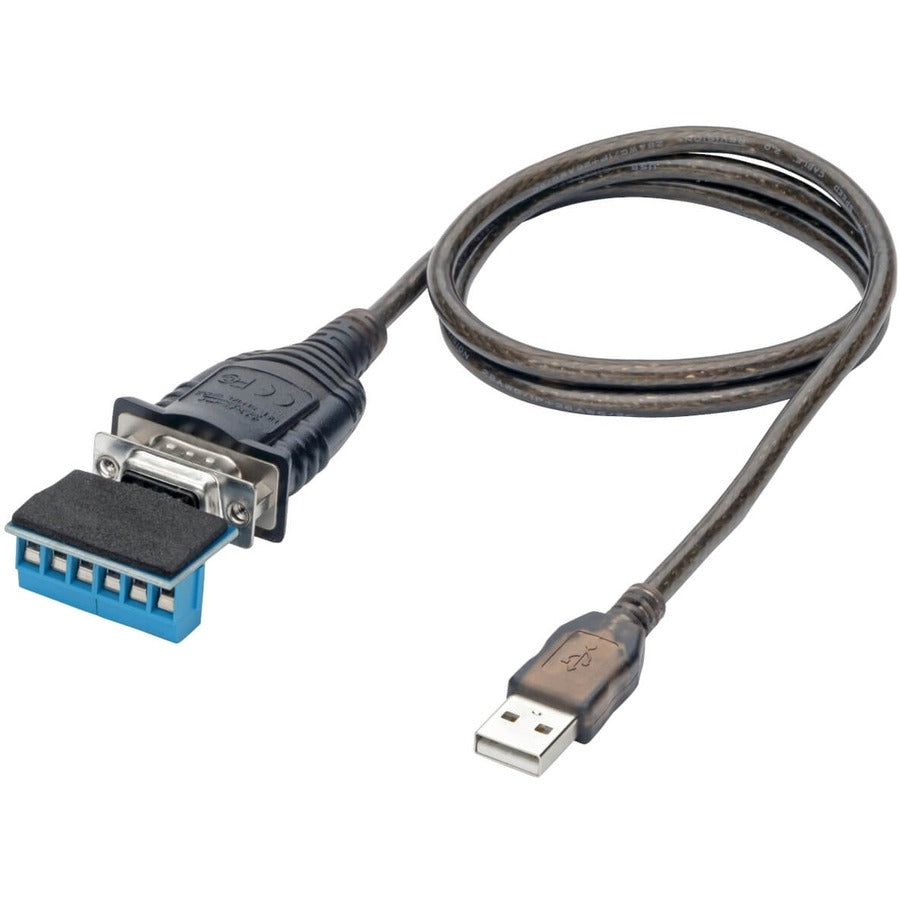 Tripp Lite by Eaton U209-30N-IND USB to RS485/RS422 FTDI Serial Adapter Cable, 30 in. U209-30N-IND