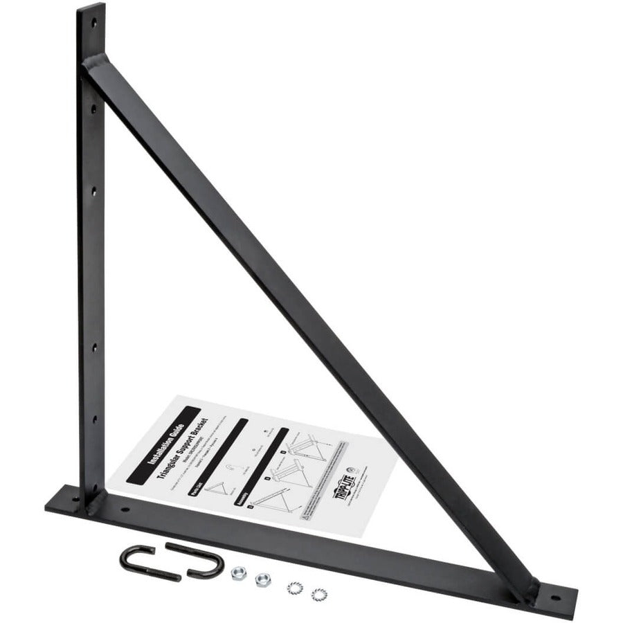 Tripp Lite by Eaton SRLTRISUPPORT Wall Mount Support for Cable Ladder - Black SRLTRISUPPORT