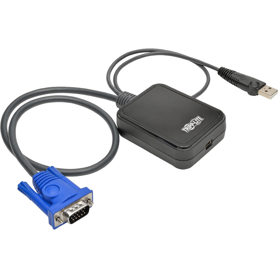 Tripp Lite by Eaton B032-VU1 KVM Console to USB 2.0 Portable Laptop Crash Cart Adapter B032-VU1