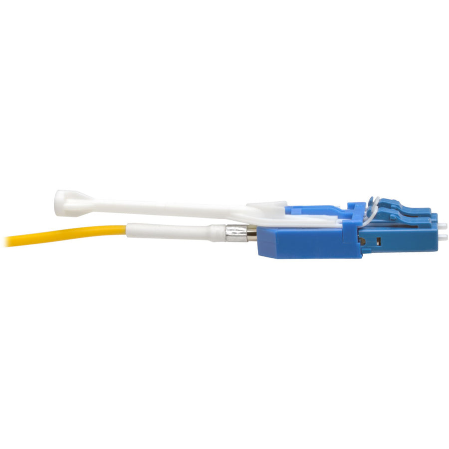 Tripp Lite by Eaton N370-01M-T Duplex Singlemode 9/125 Fiber Patch Cable, Push/Pull Tabs, 1 m N370-01M-T