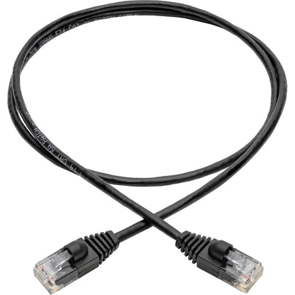 Tripp Lite by Eaton Gigabit N261-S03-BK Cat.6a UTP Patch Network Cable N261-S03-BK