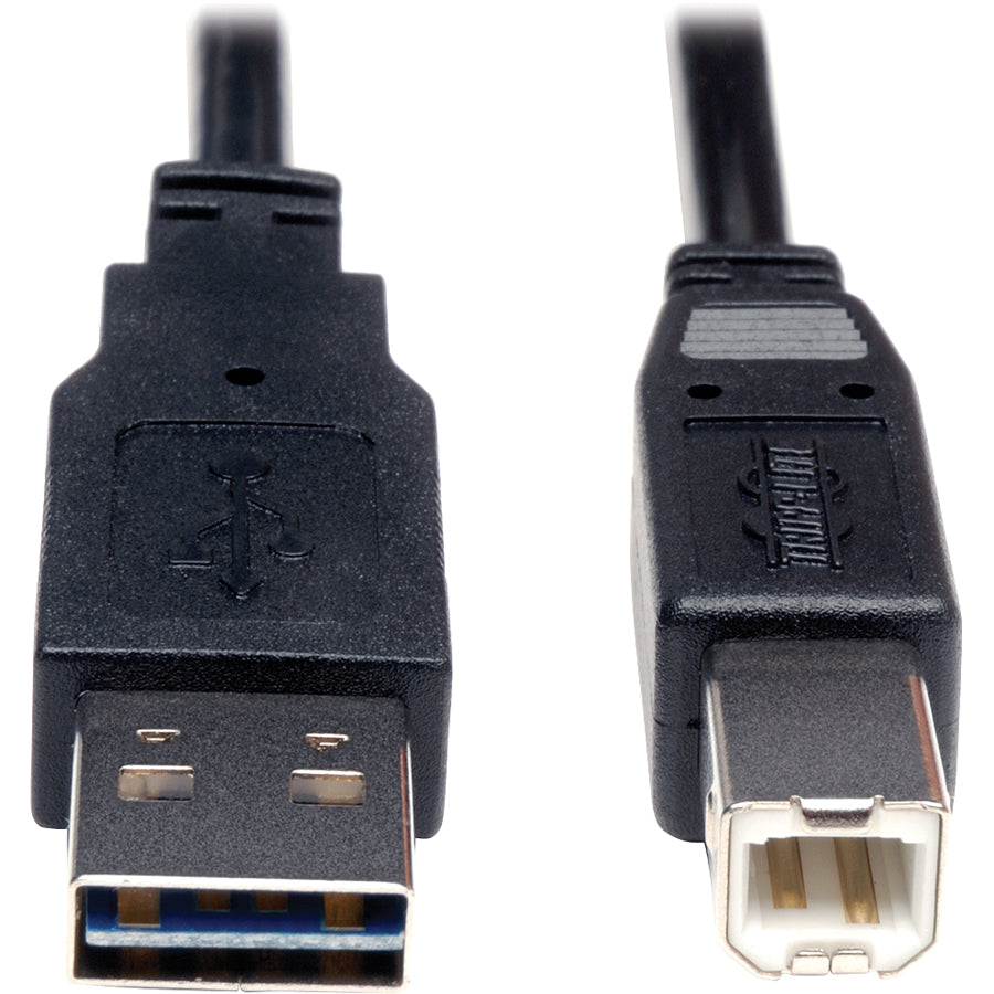 Tripp Lite by Eaton Universal Reversible USB 2.0 A-Male to B-Male Device Cable - 6ft UR022-006