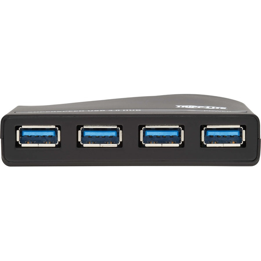 Tripp Lite by Eaton 4-Port USB-A Mini Hub - USB 3.2 Gen 1, International Plug Adapters U360-004-R-INT