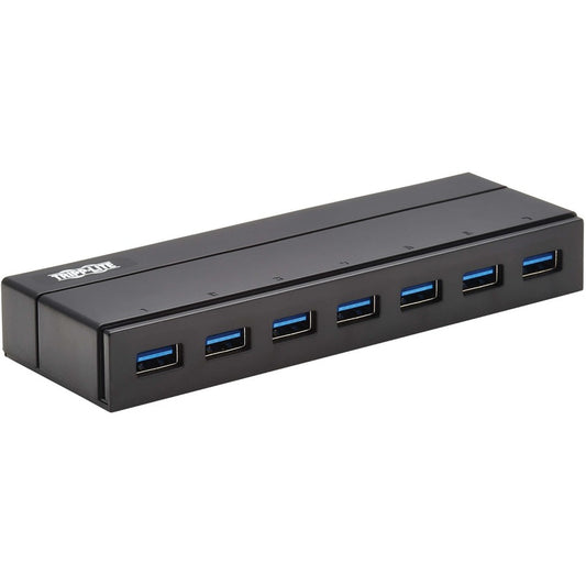 Tripp Lite by Eaton 7-Port USB-A Mini Hub - USB 3.2 Gen 1, International Plug Adapters U360-007-INT