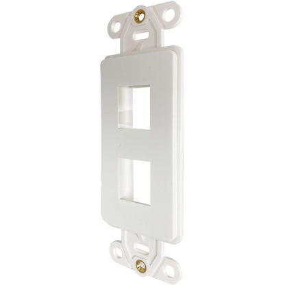 Tripp Lite by Eaton N042DAB-002V-IV 2-Port Antibacterial Wall-Mount Insert, Ivory N042DAB-002V-IV