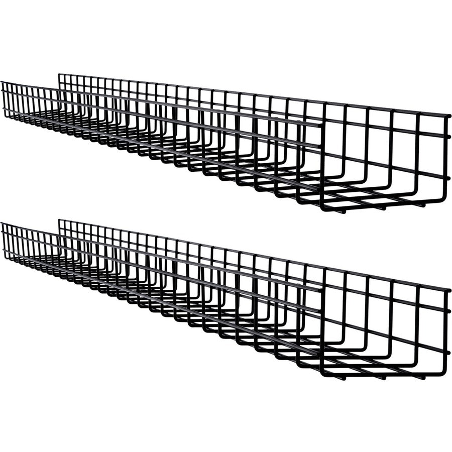 Tripp Lite by Eaton Wire Mesh Cable Tray - 150 x 100 x 1500 mm (6 in. x 4 in. x 5 ft.) 2-Pack SRWB6410X2STR