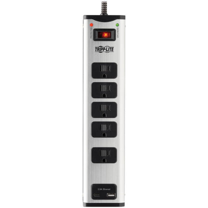 Tripp Lite by Eaton Protect It! TLM506USBC 5-Outlet Surge Suppressor/Protector TLM506USBC