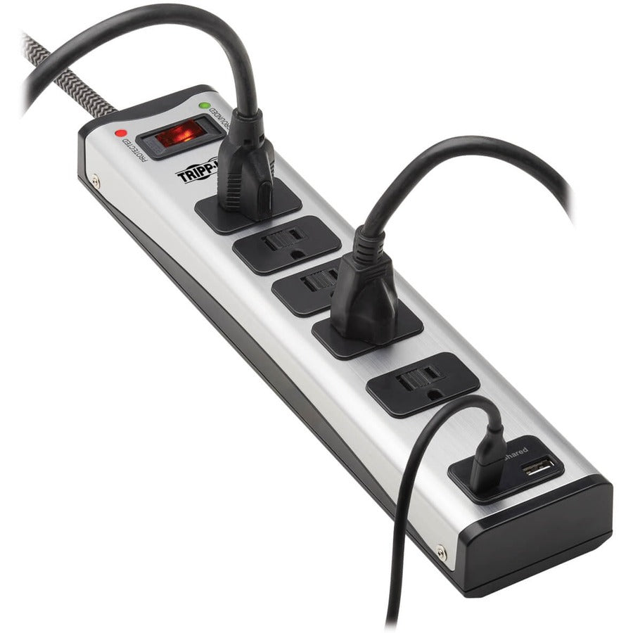 Tripp Lite by Eaton Protect It! TLM506USBC 5-Outlet Surge Suppressor/Protector TLM506USBC