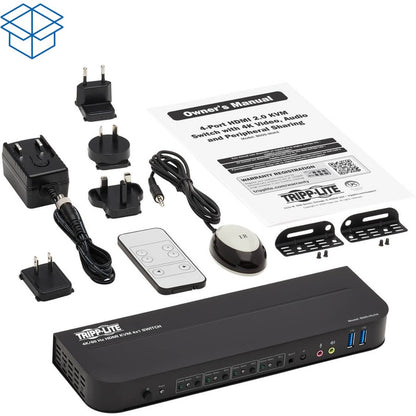 Tripp Lite by Eaton B005-HUA4 4-Port HDMI/USB KVM Switch B005-HUA4