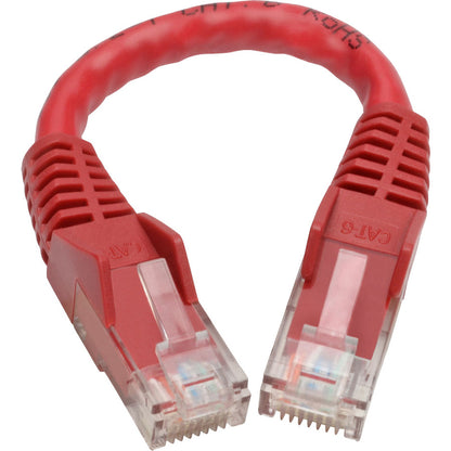 Tripp Lite by Eaton N201-06N-RD Cat.6 UTP Patch Network Cable N201-06N-RD