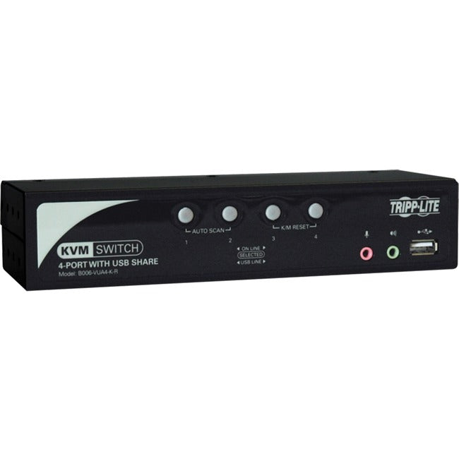 Tripp Lite by Eaton B006-VUA4-K-R KVM Switch B006-VUA4-K-R