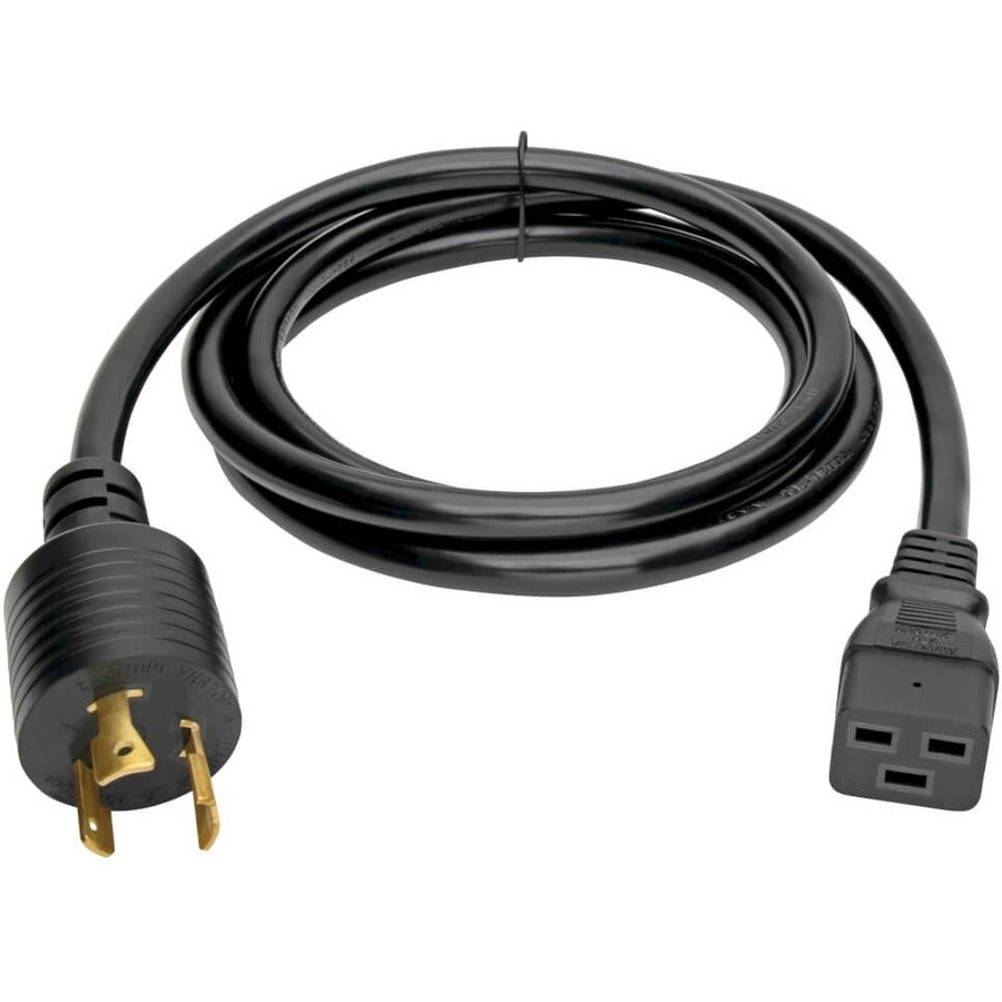 Tripp Lite 14ft Power Cord Extension Cable L6-20P to C19 for PDU/UPS Heavy Duty 20A 12AWG 12' P040-014