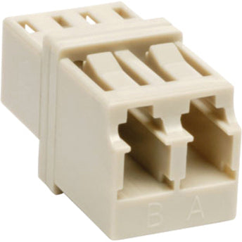 Tripp Lite by Eaton Duplex Multimode Fiber Optic Coupler, LC/LC N455-000-PM