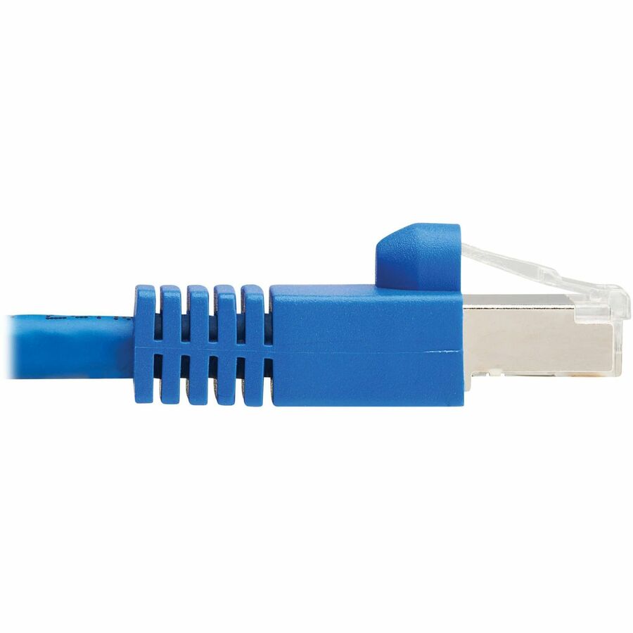 Tripp Lite by Eaton Cat8 40G Snagless SSTP Ethernet Cable (RJ45 M/M), PoE, Blue, 12 ft. (3.7 m) N272-F12-BL