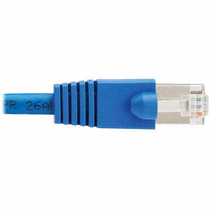 Tripp Lite by Eaton Cat8 40G Snagless SSTP Ethernet Cable (RJ45 M/M), PoE, Blue, 12 ft. (3.7 m) N272-F12-BL